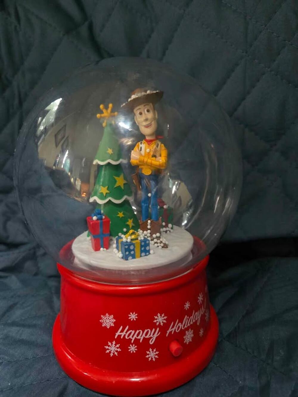 Pixar Toy Story Woody Musical Snow Globe